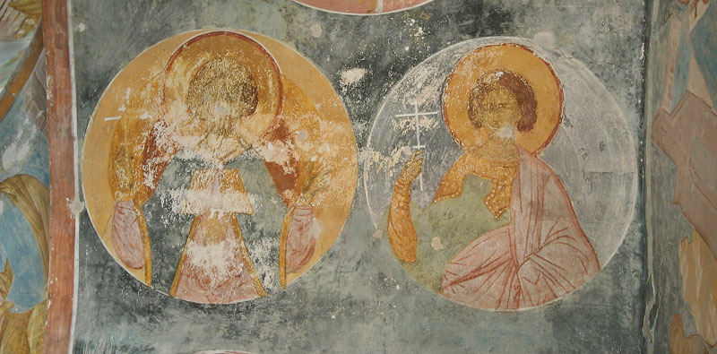Dionisy's frescoes. Unknown Martyrs
