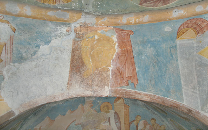 Dionisy's frescoes. Saviour not Made by Hand (Saviour on a Tile)