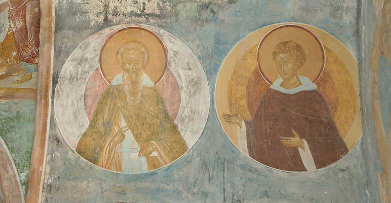 Dionisy's frescoes. Unknown Saints