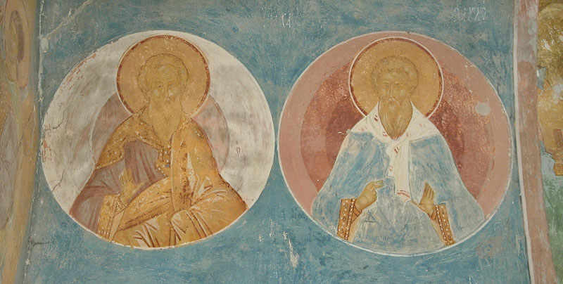 Dionisy's frescoes. Forefathers Issahar and Zebulun