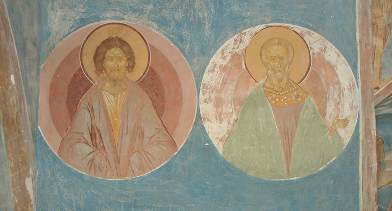 Dionisy's frescoes. Forefathers Gad and Dan