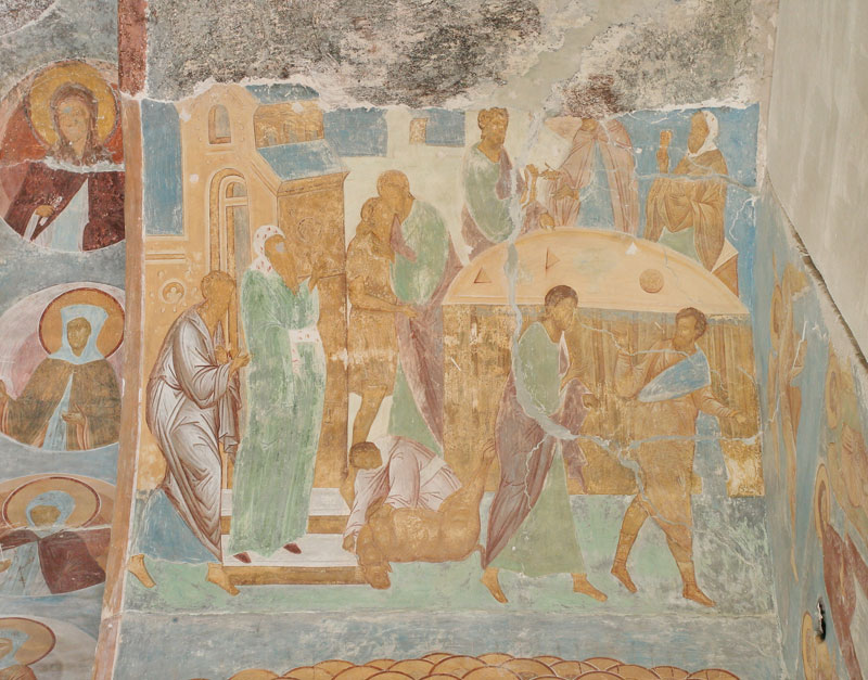 Dionisy's frescoes. Parable of the Publican and the Pharisee; Parable of the Prodigal Son