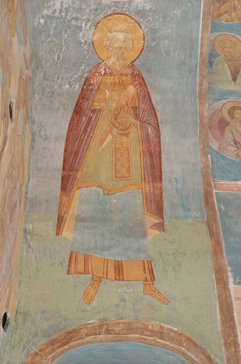 Dionisy's frescoes. High Priest Aaron