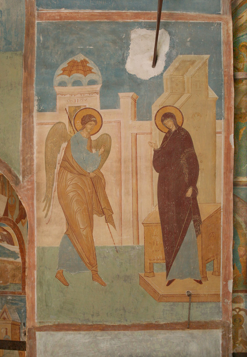 Dionisy's frescoes. “Seeking to know the incomprehensible knowledge...” (Akathist Eikos 2)