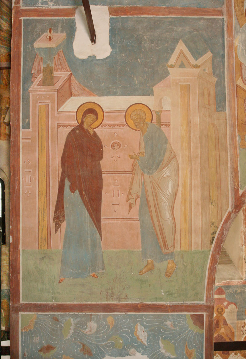 Dionisy's frescoes. “Having doubtful thoughts...” (Akathist. Kontakion 4)