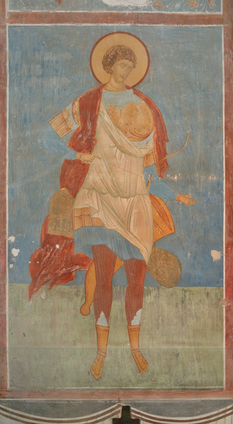 Dionisy's frescoes. Great Martyr George