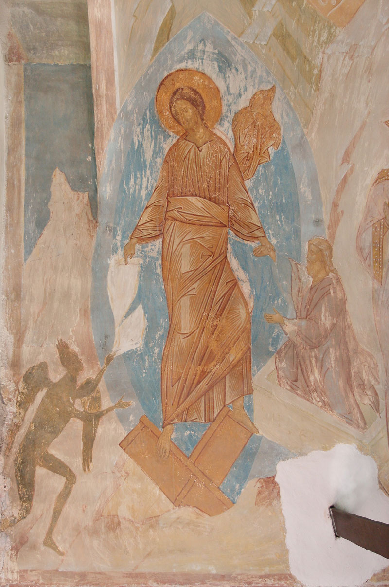Dionisy's frescoes. “Wishing to bestow His grace...” (Akathist, Kontakion 12)