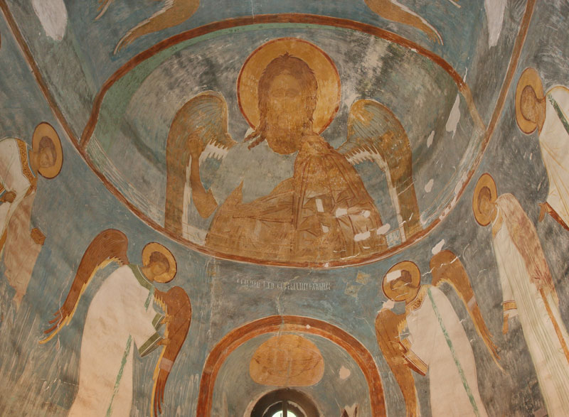Dionisy's frescoes. John the Baptist, Angel of Wilderness