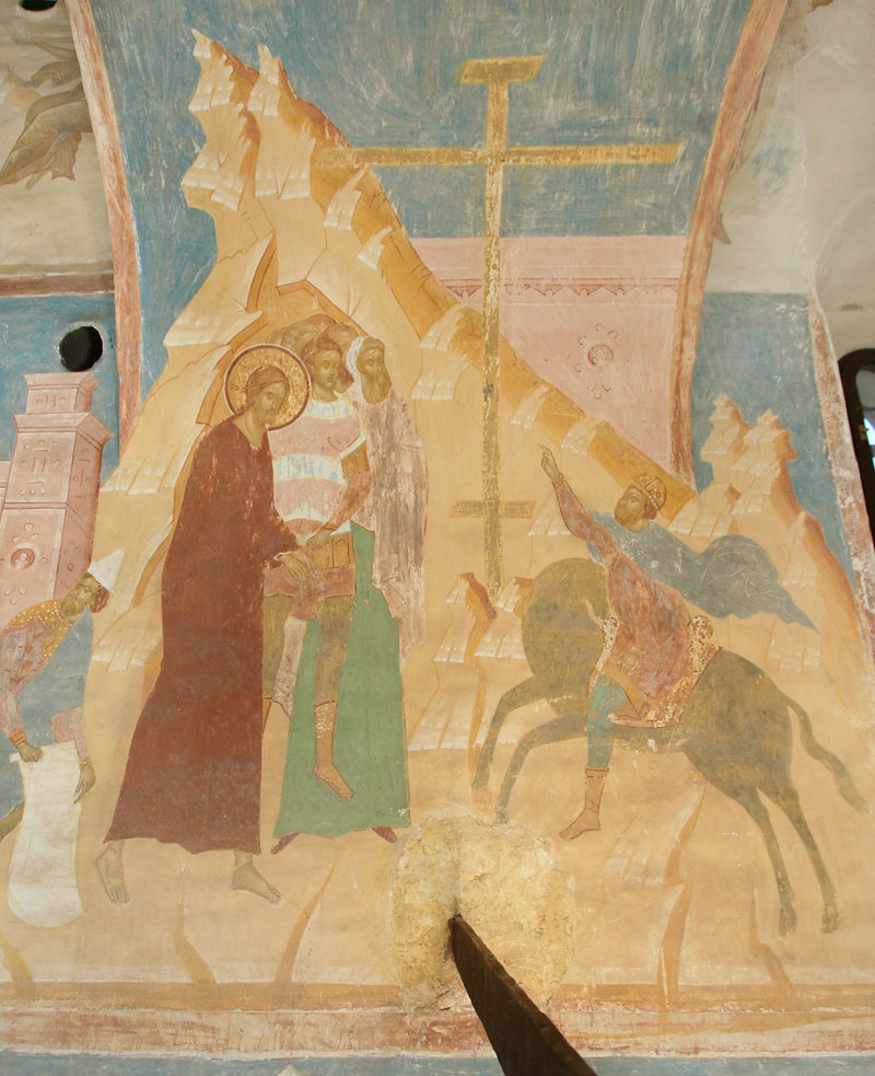 Dionisy's frescoes. “Wishing to save the world...” (Akathist. Kontakion 10)