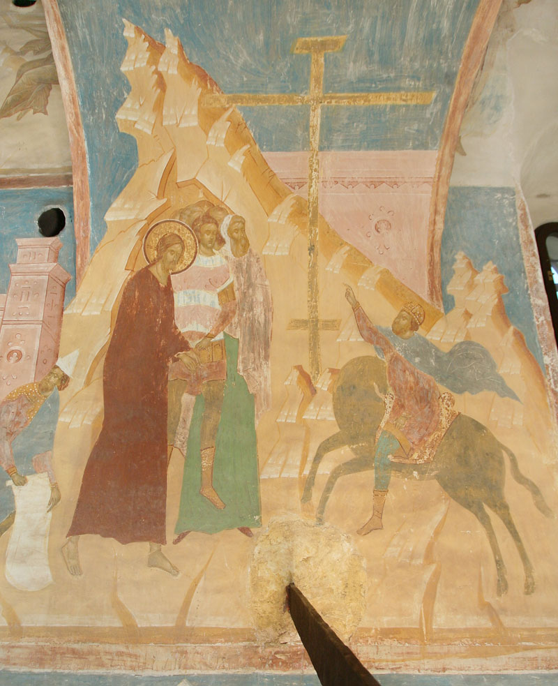 Dionisy's frescoes. “Wishing to save the world...” (Akathist. Kontakion 10)