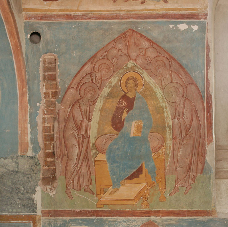 Dionisy's frescoes. “All angel-kind was amazed by the great deed...” (Akathist, Kontakion 9)