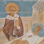 Apparition of Saint Nicholas to Sleeping Eparch Euvlavius