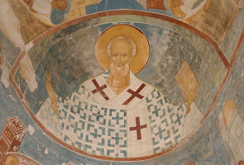 Dionisy's frescoes. Saint Nicholas, Bishop of Myra