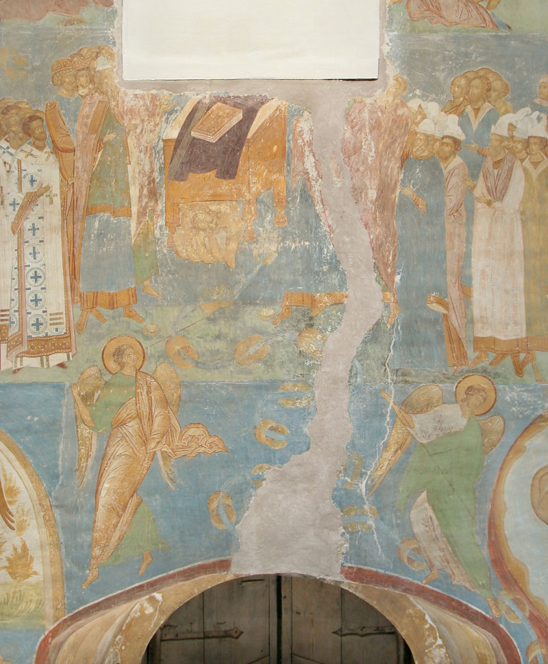 Dionisy's frescoes. The Prepared Throne. The Last Judgement