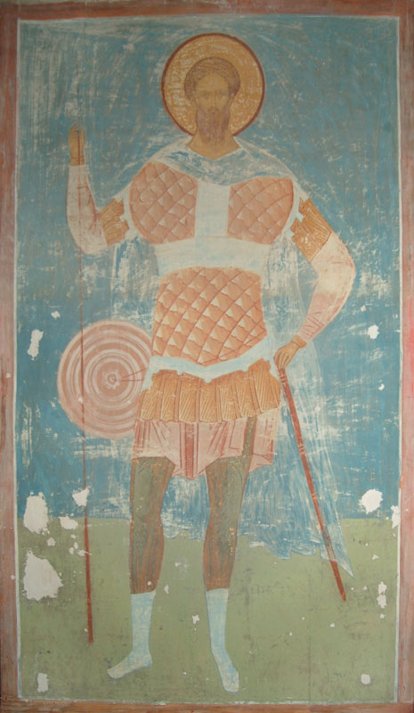 Dionisy's frescoes. Great Martyr Andreios Stratelates