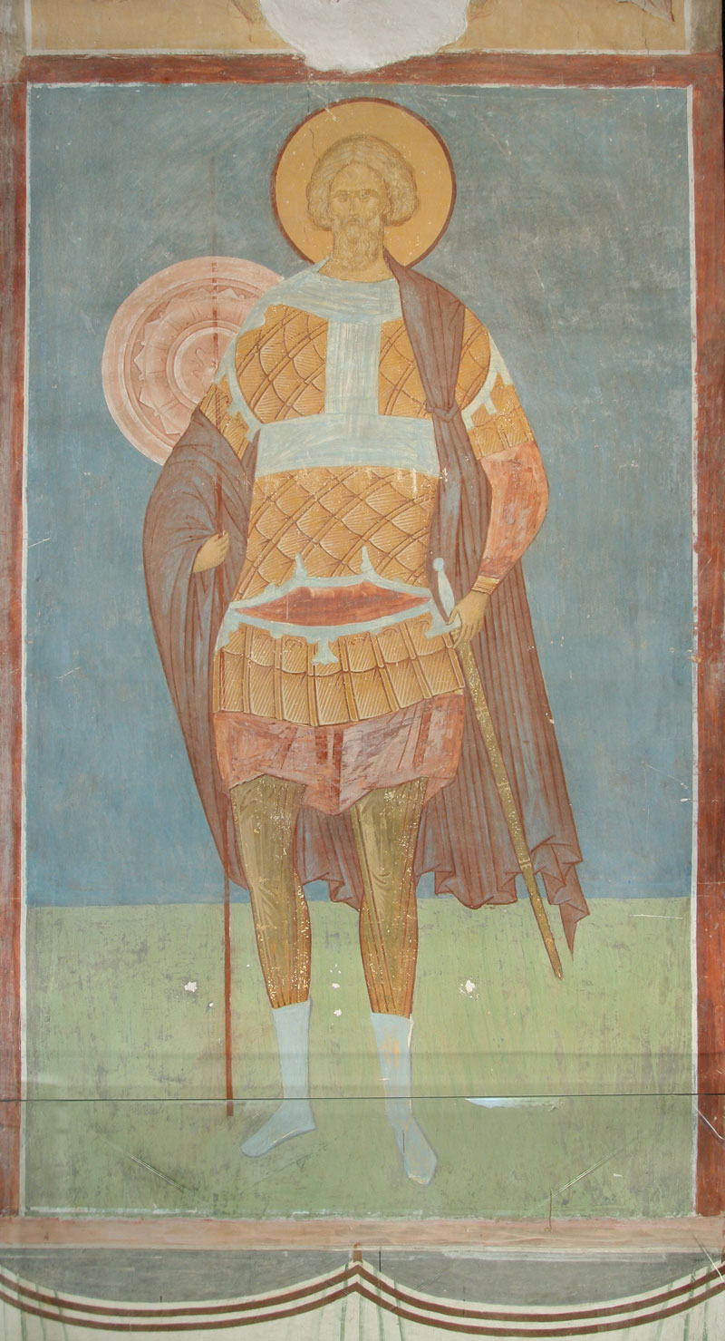 Dionisy's frescoes. Great Martyr Menas