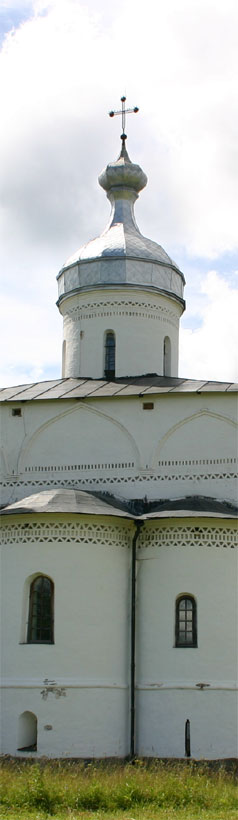 The St. Ferapont Belozero  Monastery. The Virgin Nativity Cathedral. The first stone building in Belozero region