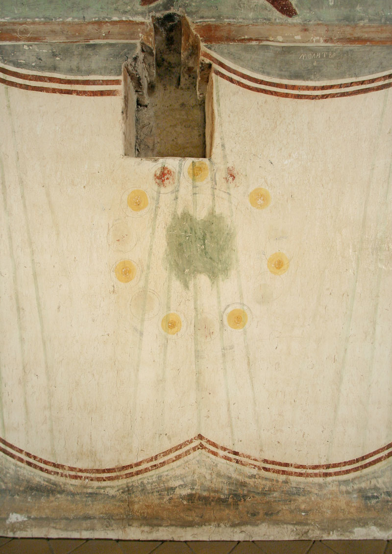 Dionisy's frescoes. The Northeastern Pillar, the Eastern Side
