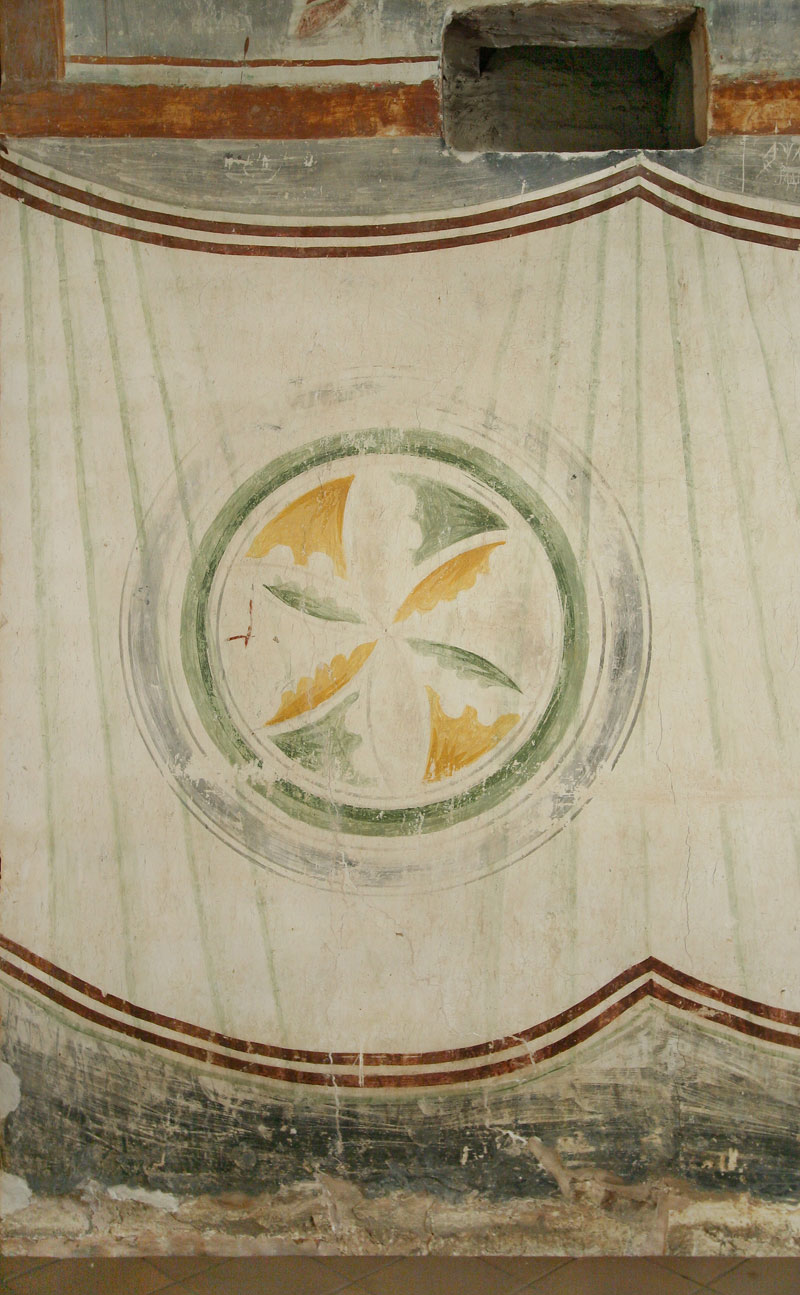 Dionisy's frescoes. The Northern Altar Apse Wall, the Fourth from the Window