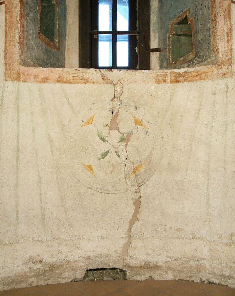 Dionisy's frescoes. Altar, under the Window